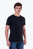 Black Supima Cotton Round Neck T-shirt for Men