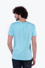 Blue Supima Cotton Round-Neck T-shirt for Men