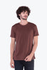 Brown Supima Cotton Round Neck T-shirt for Men