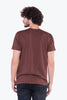 Brown Supima Cotton Round Neck T-shirt for Men