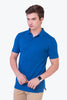 Slim fit premium Rich Blue Polo T-shirt for Men