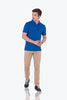 Slim fit premium Rich Blue Polo T-shirt for Men