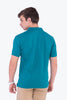 Slim fit premium Aqua green Polo T-shirt for Men