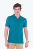 Slim fit premium Aqua green Polo T-shirt for Men