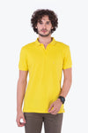 Slim fit premium Fresh Yellow Polo T-shirt for Men